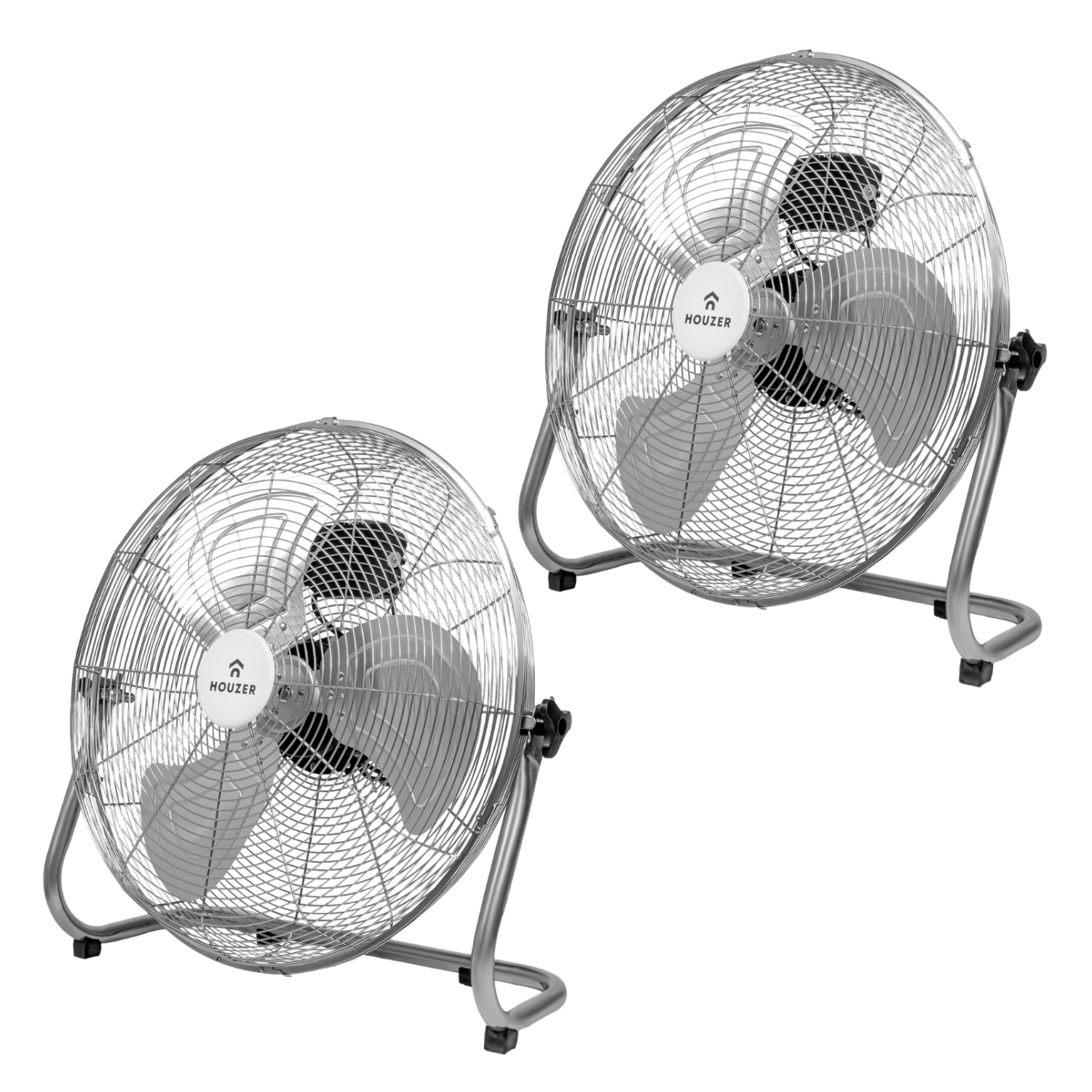 Foto 2 pulgar | Kit de 2 Ventiladores de Piso 23' Houzer 3 Aspas