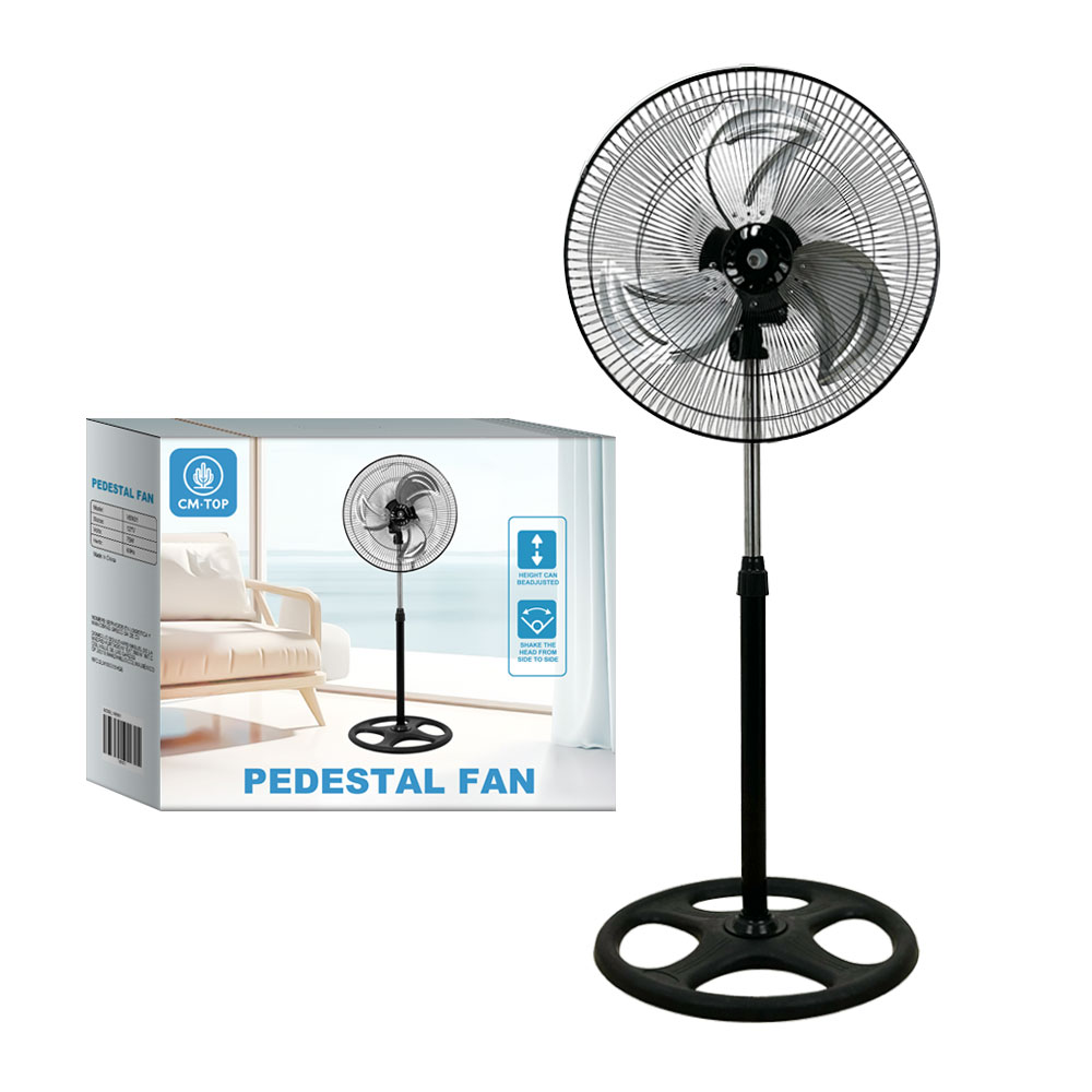 Foto 3 pulgar | Ventilador De Pie Con 3 Palas De Metal