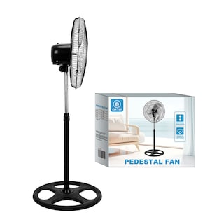 Foto 3 | Ventilador De Pie Con 3 Palas De Metal