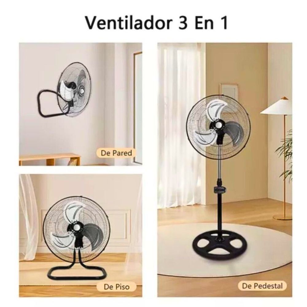 Foto 5 pulgar | 2 Ventiladores Metálicos Cm-Top con Aspas Metálicas