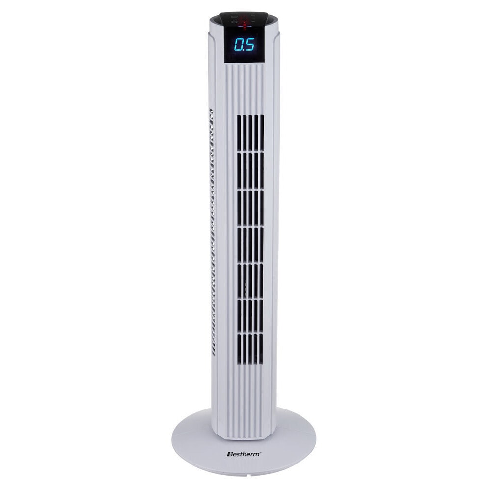 Ventilador de Torre Bestherm FZ30-48YR-LED con Pantalla Led y Control Remoto