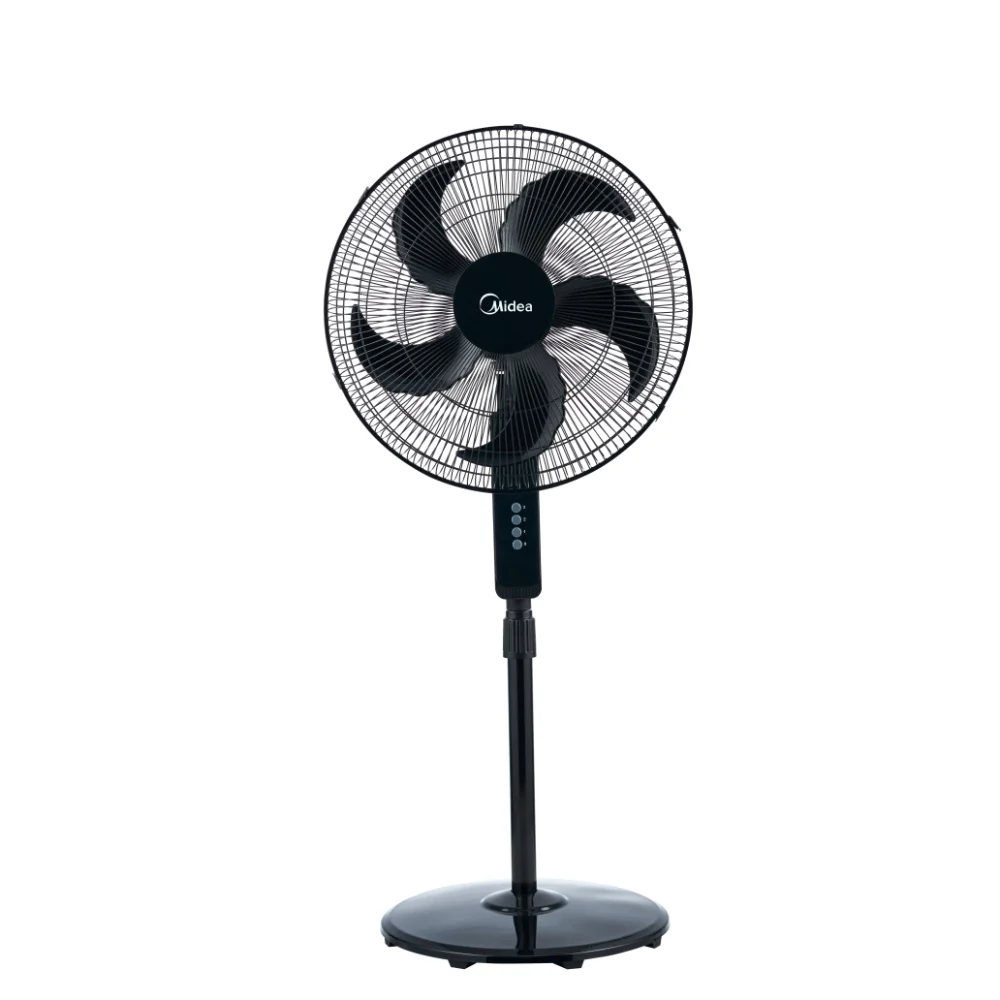 Foto 2 pulgar | Ventilador de Pedestal 18'' 3 Velocidades Negro Power Cool Midea