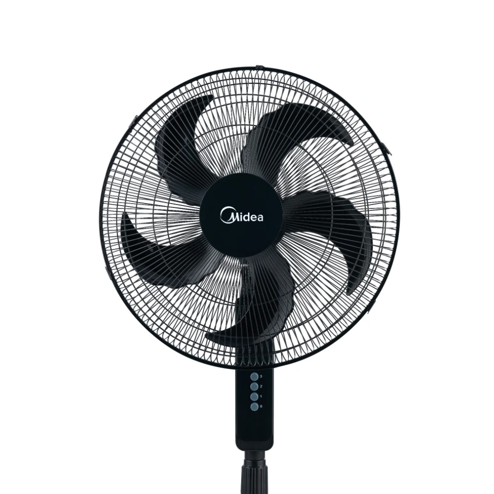 Foto 4 pulgar | Ventilador de Pedestal 18'' 3 Velocidades Negro Power Cool Midea