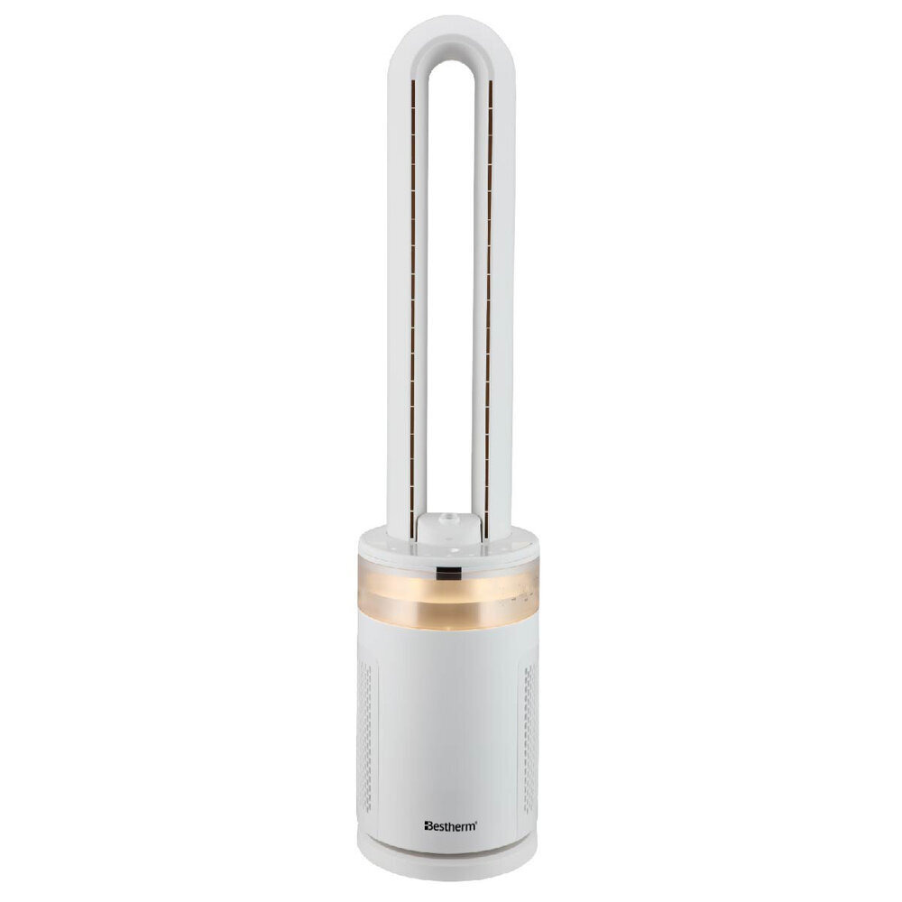 Ventilador Bldc Bestherm Fbd16-23ar Silencioso Con Humidificador Y Luz Ambiental