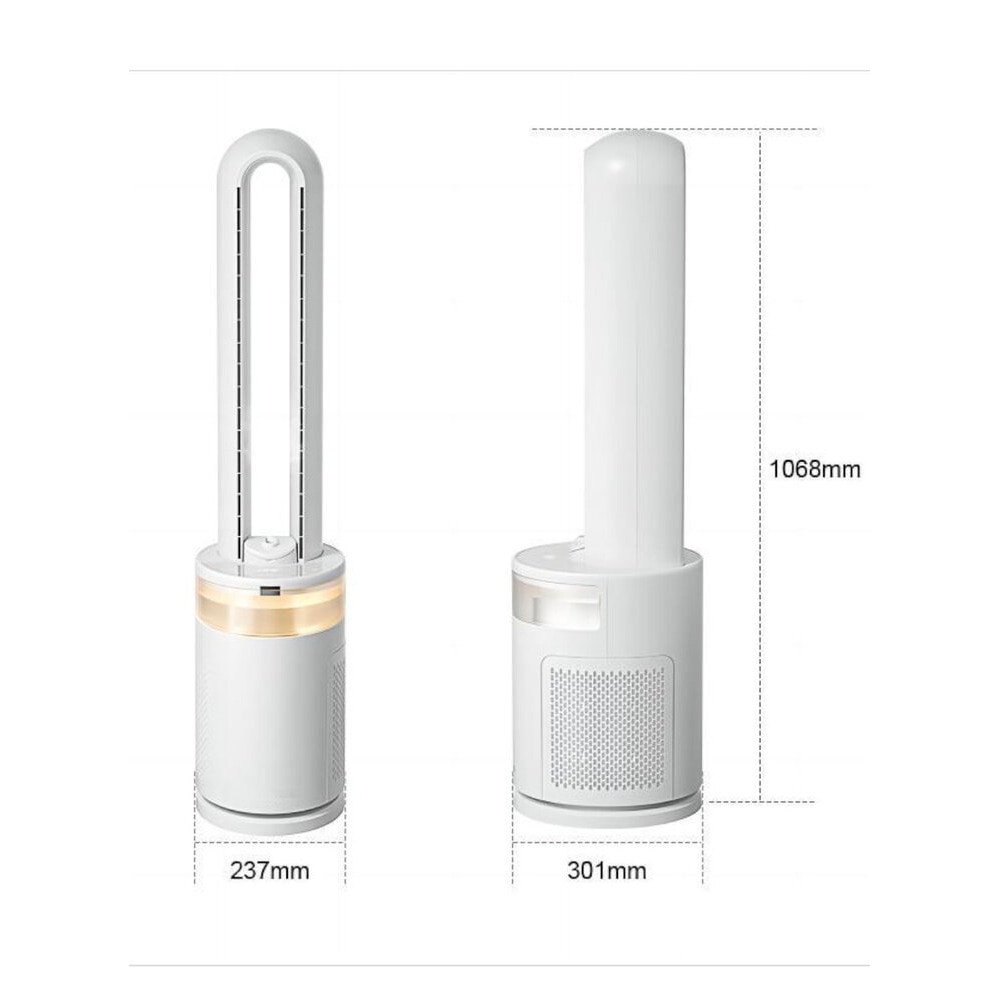 Foto 5 pulgar | Ventilador Bldc Bestherm Fbd16-23ar Silencioso Con Humidificador Y Luz Ambiental