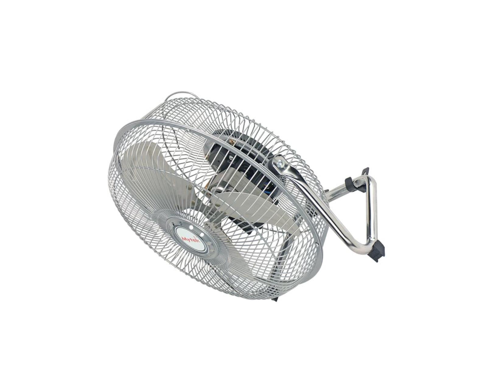 Foto 3 pulgar | Ventilador de Piso y Pared Metalico 10’’ Mytek 3 Vel 3336