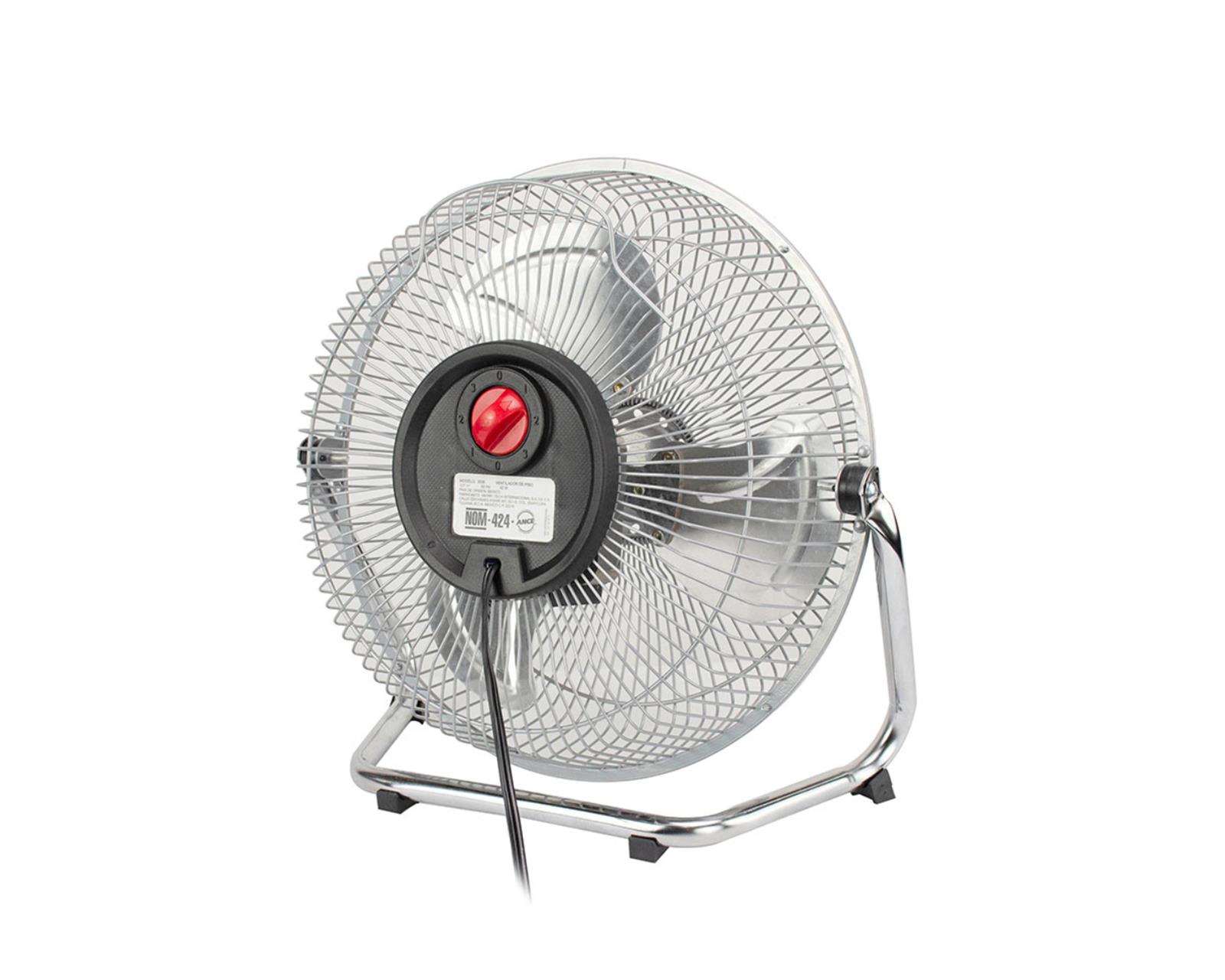Foto 4 pulgar | Ventilador de Piso y Pared Metalico 10’’ Mytek 3 Vel 3336