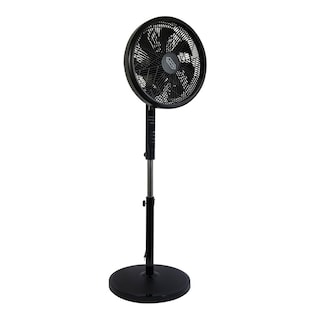 Foto 3 | Ventilador De Pedestal 16'' Digital Iusa Con Control Remoto Color Negro