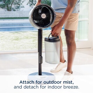 Foto 6 | Ventilador Mist Shark Flexbreeze Pro Para Interiores Y Exteriores, Color Gris Antracita - Venta Internacional.