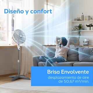Foto 8 | Ventilador de Pedestal Navia P160 16 Pulgadas 3 Velocidades