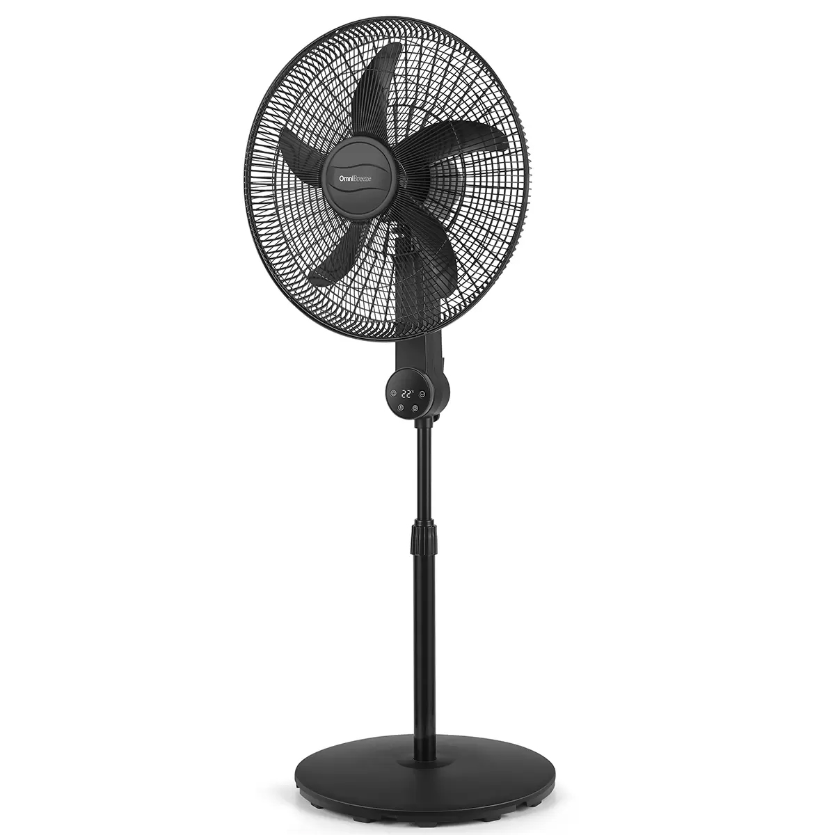 Ventilador De Pedestal 45cm Omnibreeze 4 Velocidades