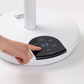 Foto 3 | Ventilador de Pedestal Woozoo 12 Velocidades con Oscilación 360
