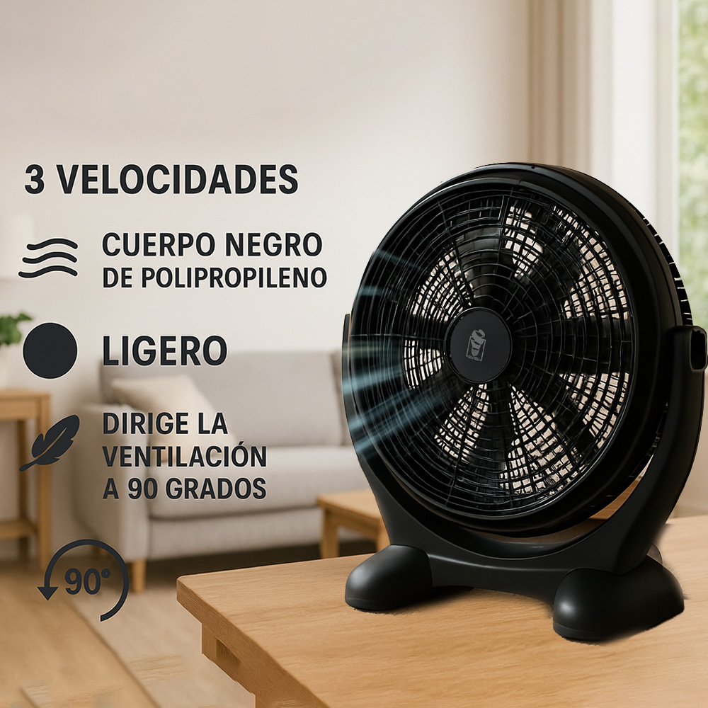 Foto 8 pulgar | Ventilador de Piso Cityluz Frescura y Comodidad en un Solo Paso
