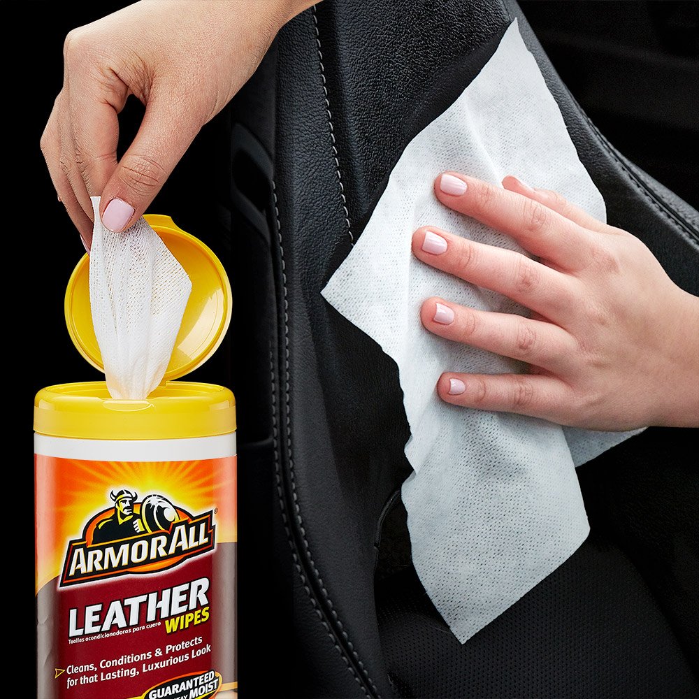 Foto 5 | Toallitas Limpiadoras Armor All Para Limpieza De Automóviles Y Toallitas Para Cuero - Venta Internacional.