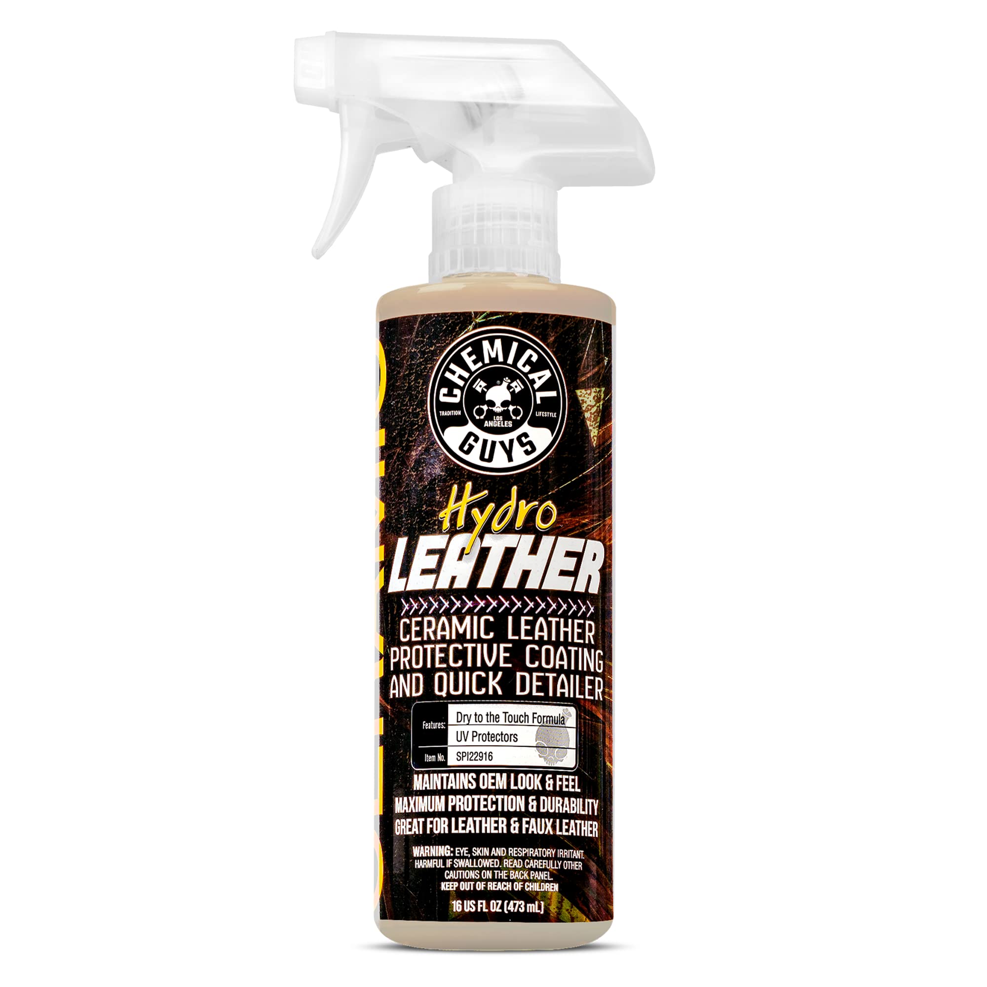 Foto 2 pulgar | Revestimiento Protector De Cuero Chemical Guys Hydroleather 473 Ml - Venta Internacional.