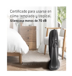 Foto 3 | Ventilador De Piso 3 Vel Negro Belug