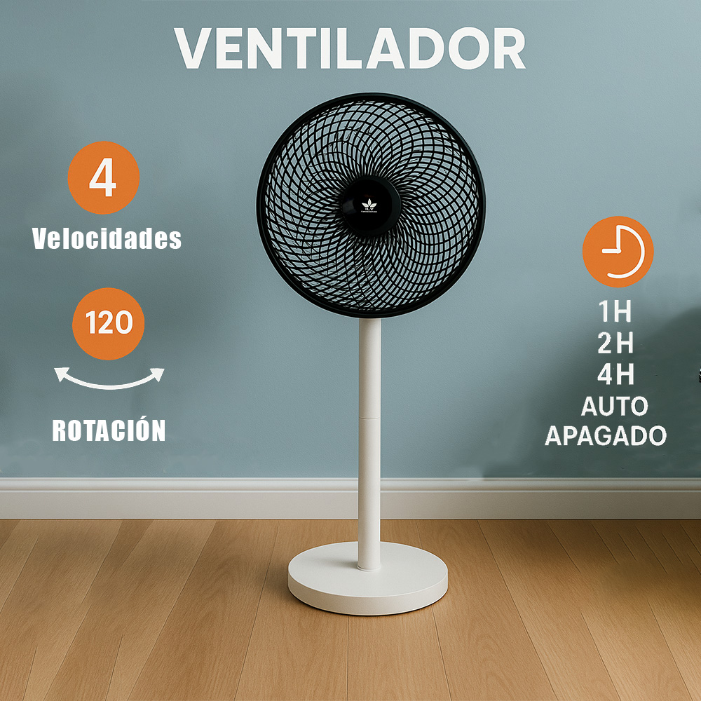 Foto 4 pulgar | Ventilador Smart de Pedestal FS-07V-0023-01A