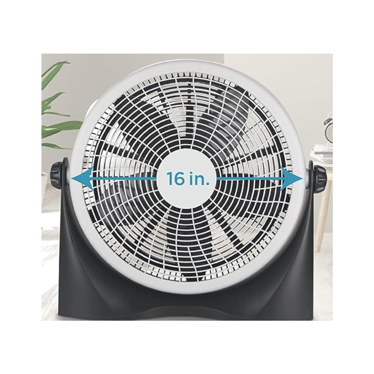 Foto 4 pulgar | Ventilador De Piso 16'' B&d 3 Vel Negro/gris Bff16b