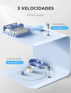 Foto 5 | Ventilador de Pedestal Midea Air-booster 16"