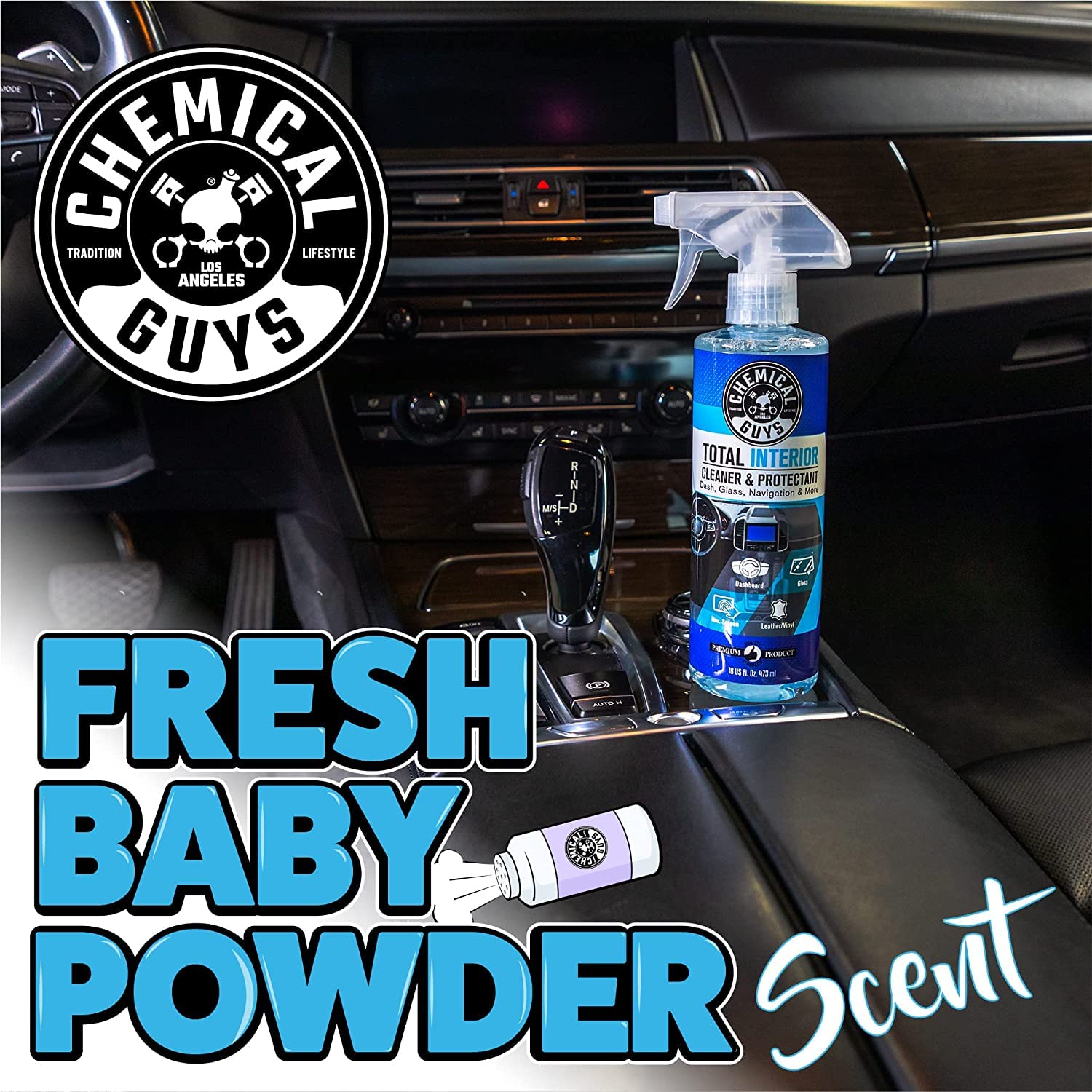 Foto 7 | Limpiador Y Protector De Interiores Chemical Guys Spi220 3,78 L - Venta Internacional.