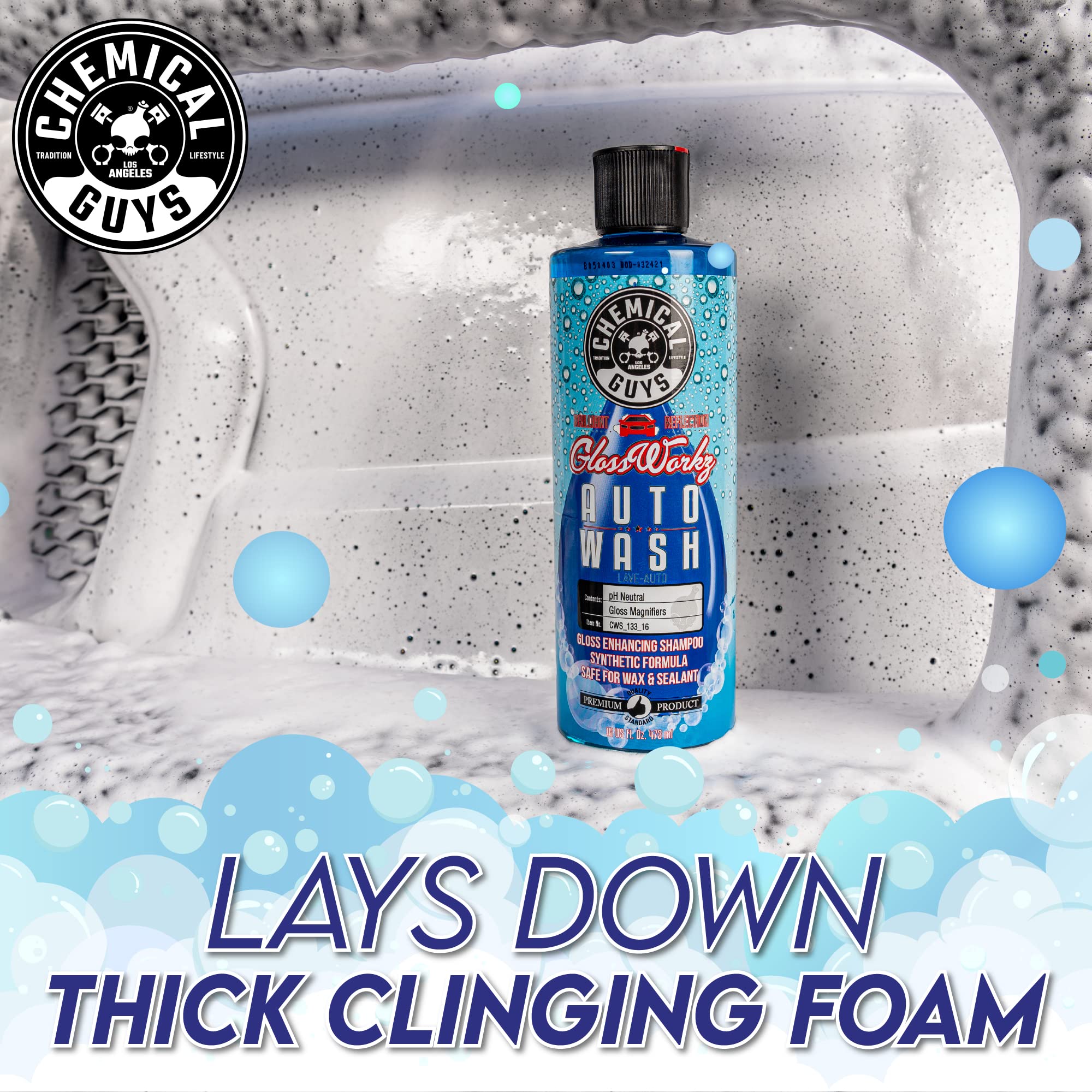 Foto 5 pulgar | Jabón Para Lavado De Autos Chemical Guys Glossworkz Gloss Booster, 3,78 L - Venta Internacional.