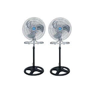 Foto 1 | 2 Ventiladores Shtark 18 Pulg Pedestal Piso Pared 3 en 1 Metálicos