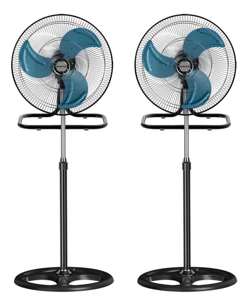 Foto 1 | Set De 2 Ventilador De 18 Pulgadas- Super Potente 3 En 1 Con 3 Aspas Multiusos Giratorio
