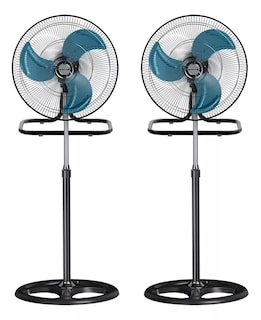 Foto 1 | Set De 2 Ventilador De 18 Pulgadas- Super Potente 3 En 1 Con 3 Aspas Multiusos Giratorio