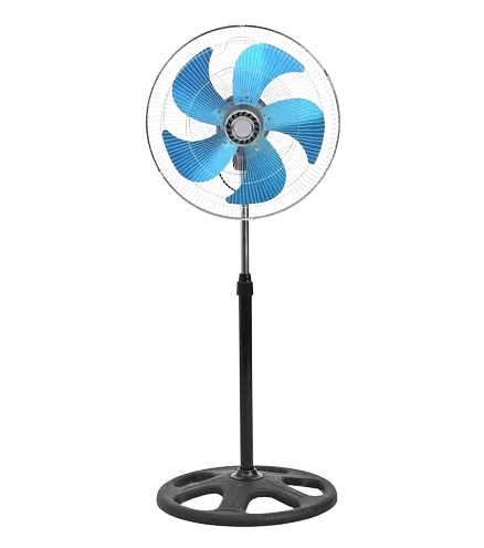 Ventilador 3 En 1 Super Potente De 18 Pulgadas Con 5 Aspas Metálicas Turbo Giratorio Y Ajustable De Piso Y Pared