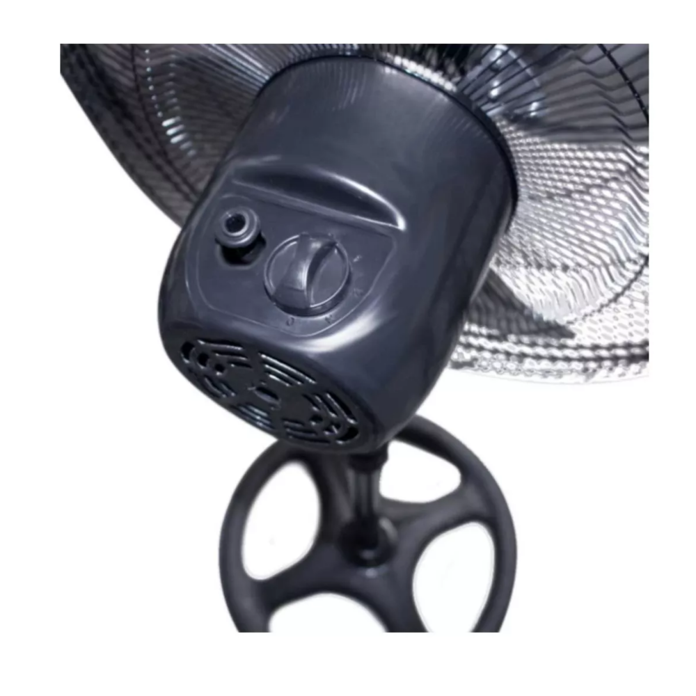 Foto 6 pulgar | Ventilador 3 En 1 Negro Con 3 Aspas Color Plateado, 18'' De Diámetro Belug