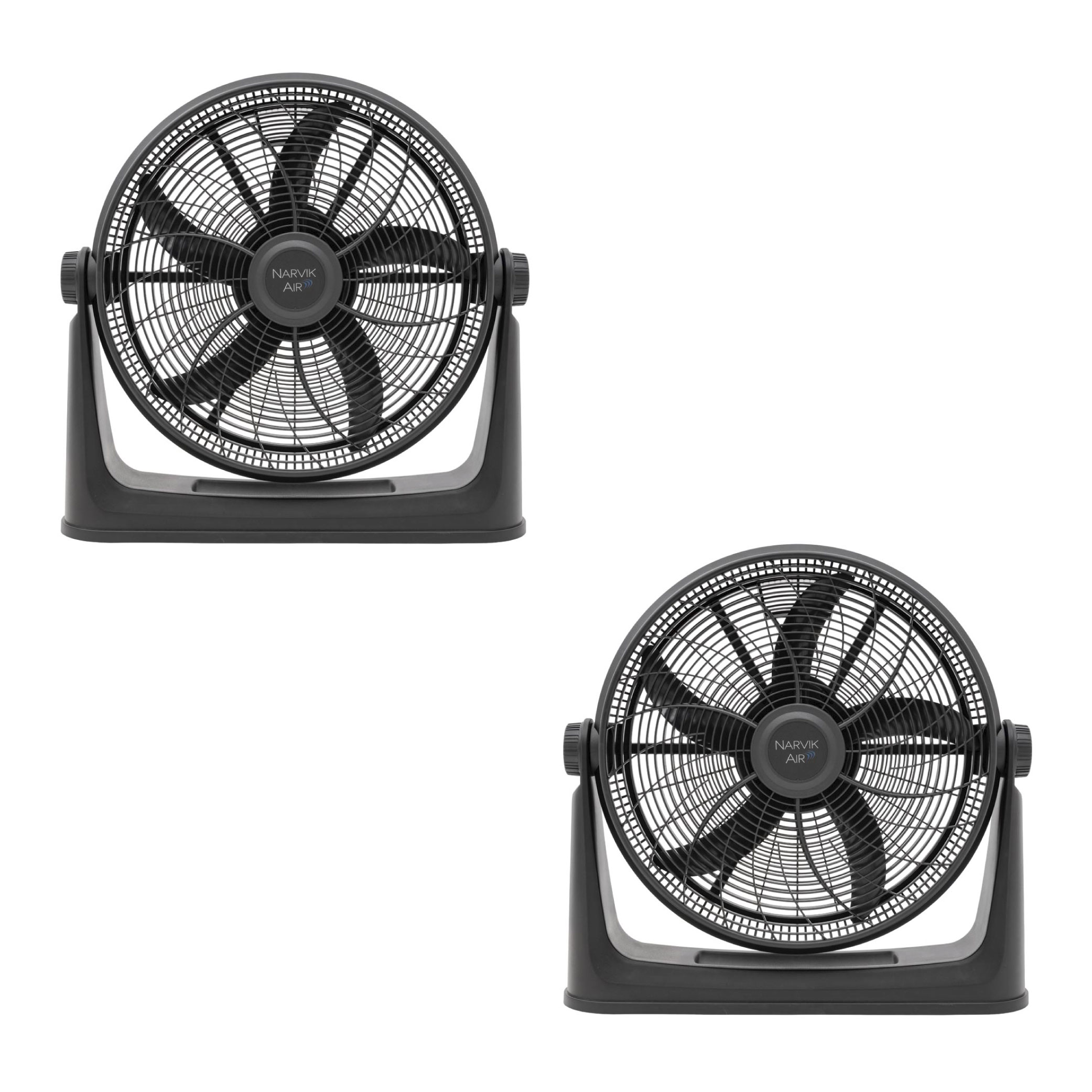 Foto 1 | Narvik Set De 2 Ventiladores 2 En 1 De Piso Y Pared De 20 Pulgadas, Potente