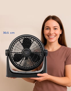 Foto 8 | Narvik Set De 2 Ventiladores 2 En 1 De Escritorio Y Pared De 12 Pulgadas, Silencioso