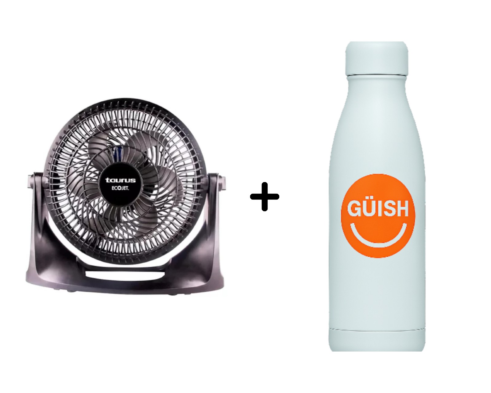 Foto 2 pulgar | Ventilador Oasis Plástico Taurus + Termo Güish