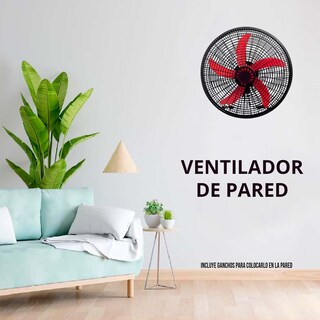 Foto 7 | Ventilador de Pie 18 Pugadas 3 Velocidades Multiusos