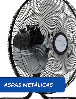 Foto 6 | Narvik Set de 2 Ventiladores Industriales 2 en 1 De Piso y Pared de 16 Pulgadas