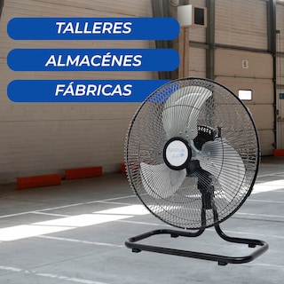 Foto 7 | Narvik Set de 2 Ventiladores Industriales 2 en 1 De Piso y Pared de 16 Pulgadas