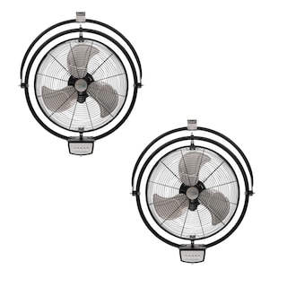 Foto 1 | Set 2 Ventiladores Techo y Pared Narvik 20 Pulgadas con Control Remoto