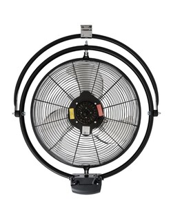 Foto 3 | Set 2 Ventiladores Techo y Pared Narvik 20 Pulgadas con Control Remoto