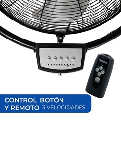 Foto 5 | Set 2 Ventiladores Techo y Pared Narvik 20 Pulgadas con Control Remoto