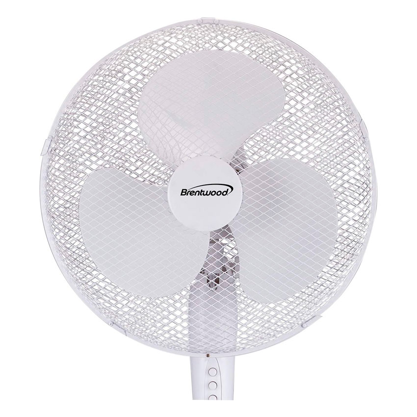 Foto 4 pulgar | Ventilador de Pedestal 3 Velocidades Brentwood Blanco