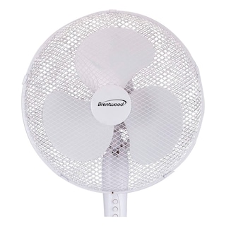 Foto 3 | Ventilador de Pedestal 3 Velocidades Brentwood Blanco