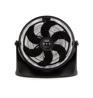 Foto 1 | Ventilador de Piso Negro Lab.g con Rejilla Plástica Aerodinámica 3 Velocidades