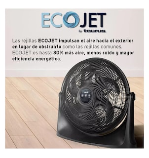 Foto 5 | Ventilador de Piso Negro Lab.g con Rejilla Plástica Aerodinámica 3 Velocidades