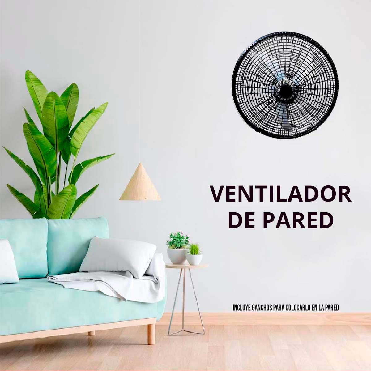 Foto 6 pulgar | Ventilador de Pie 18 Pugadas 3 Velocidades Multiusos