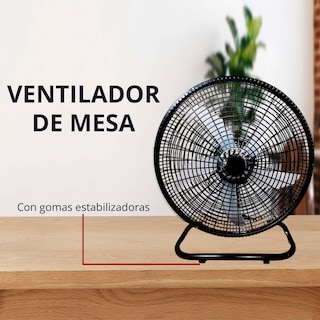 Foto 6 | Ventilador de Pie 18 Pugadas 3 Velocidades Multiusos