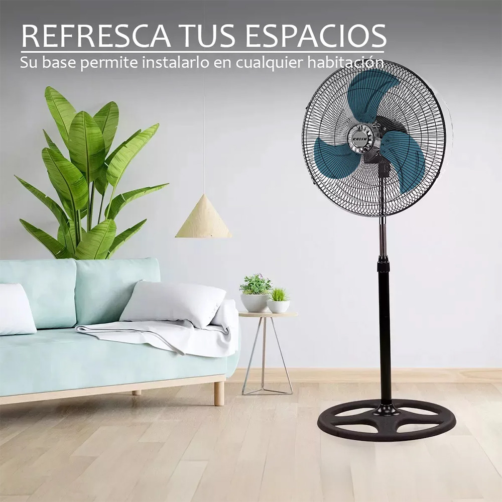 Foto 6 | Cityluz Ventilador 3 En 1 De 18'' Con 3 Velocidades Y Aspas De Aluminio 40w