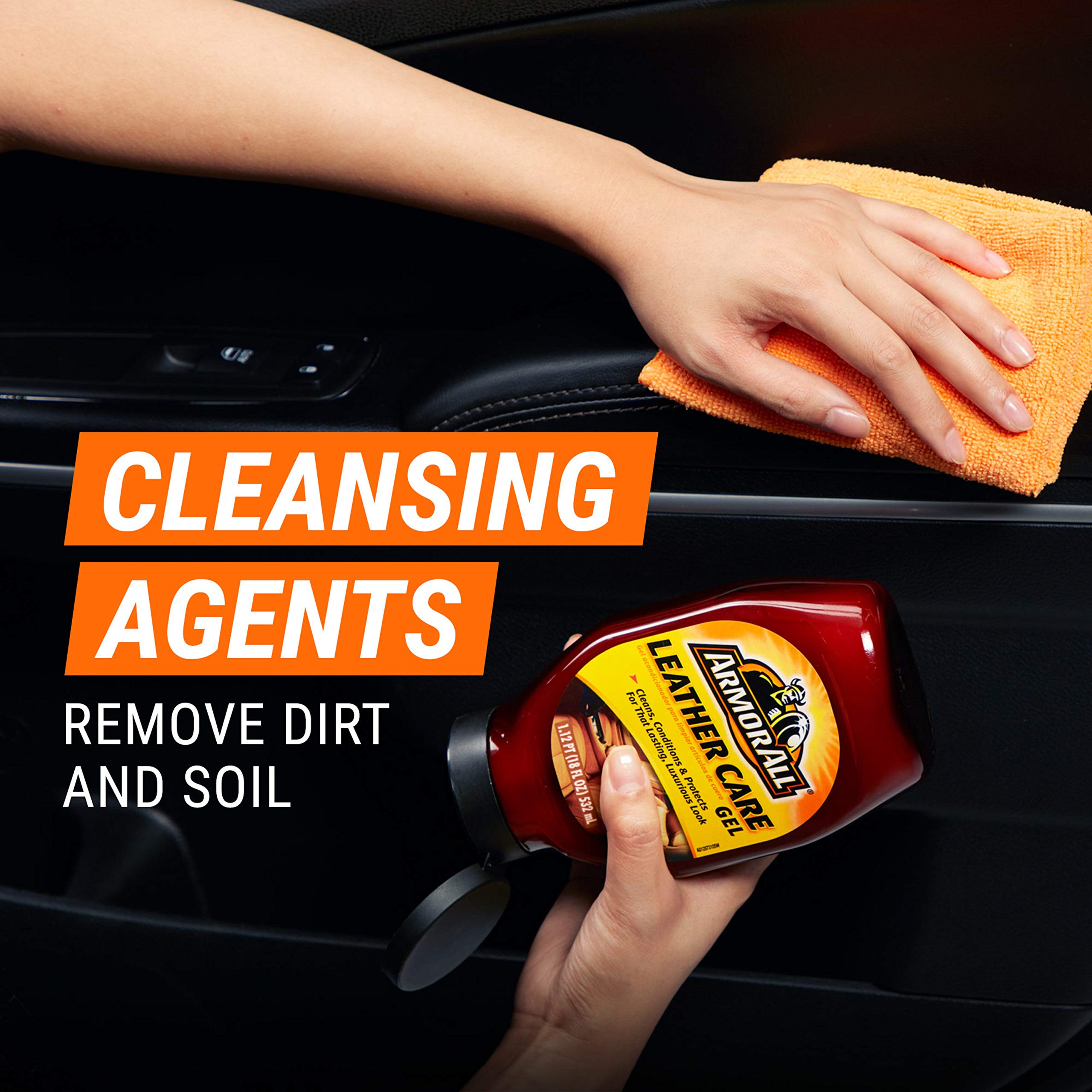 Foto 4 | Acondicionador De Piel Para Automóviles Gel Armor All 532 Ml Para Automóviles - Venta Internacional.