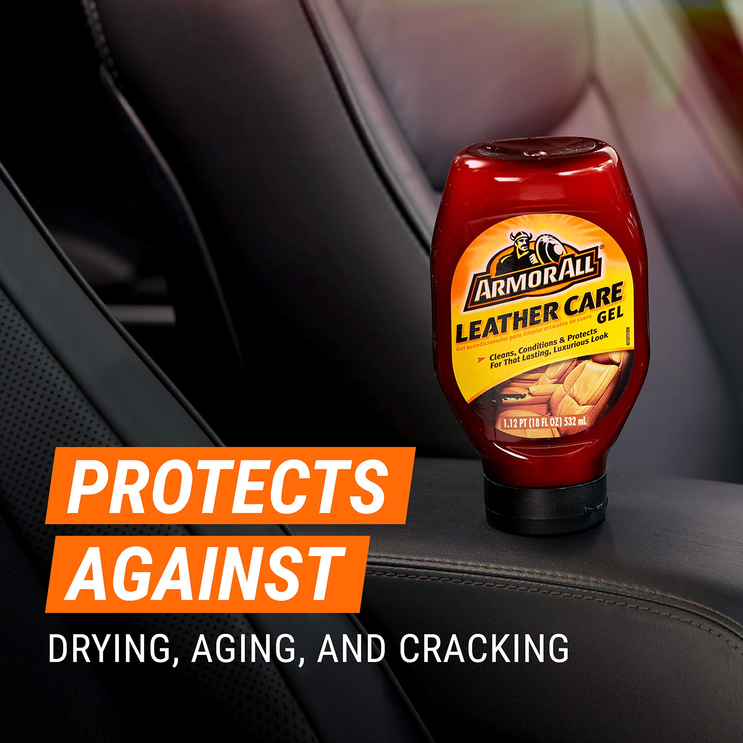 Foto 7 | Acondicionador De Piel Para Automóviles Gel Armor All 532 Ml Para Automóviles - Venta Internacional.