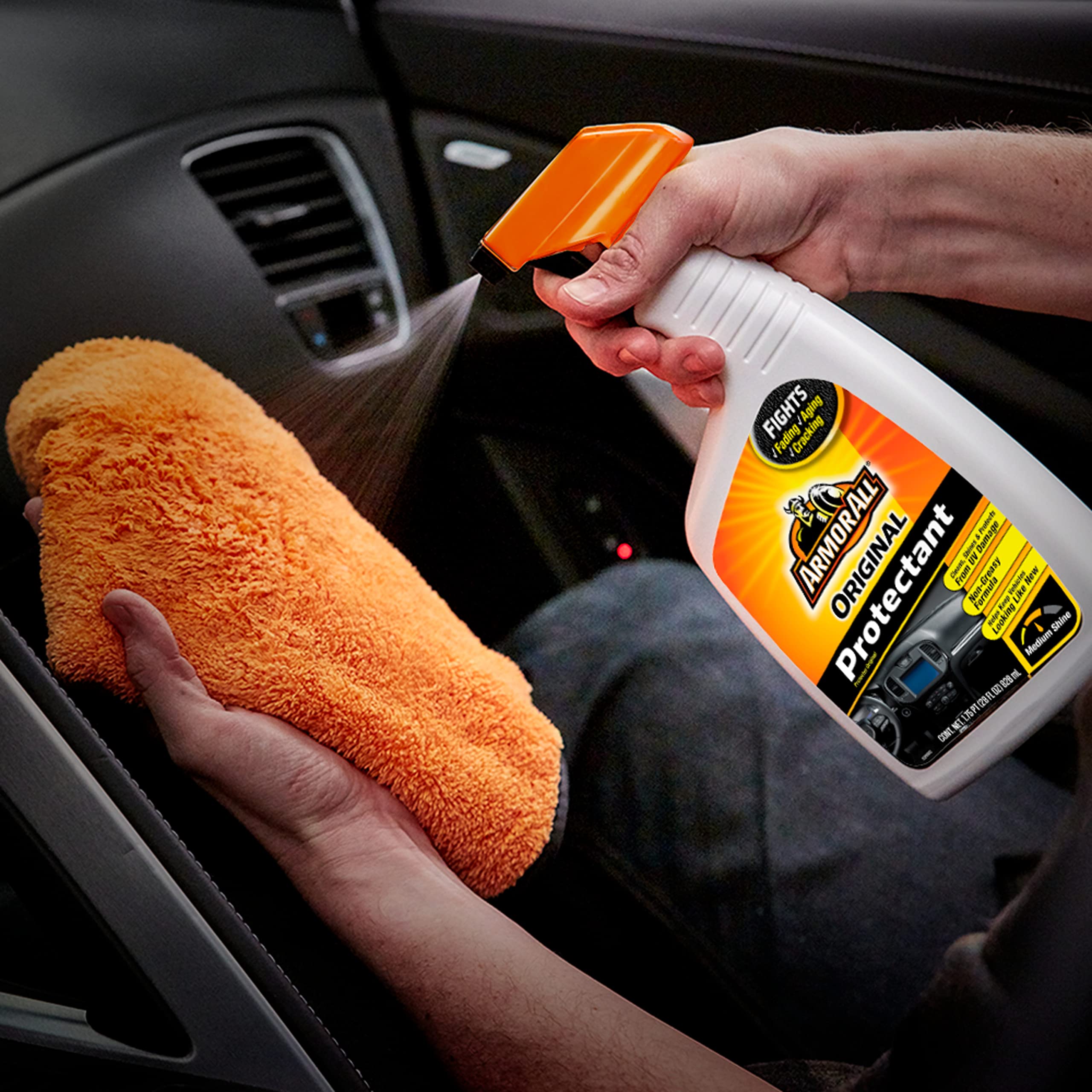 Foto 4 pulgar | Limpiador Interior De Coche Armor All Protectant 828 Ml (paquete De 6) - Venta Internacional.