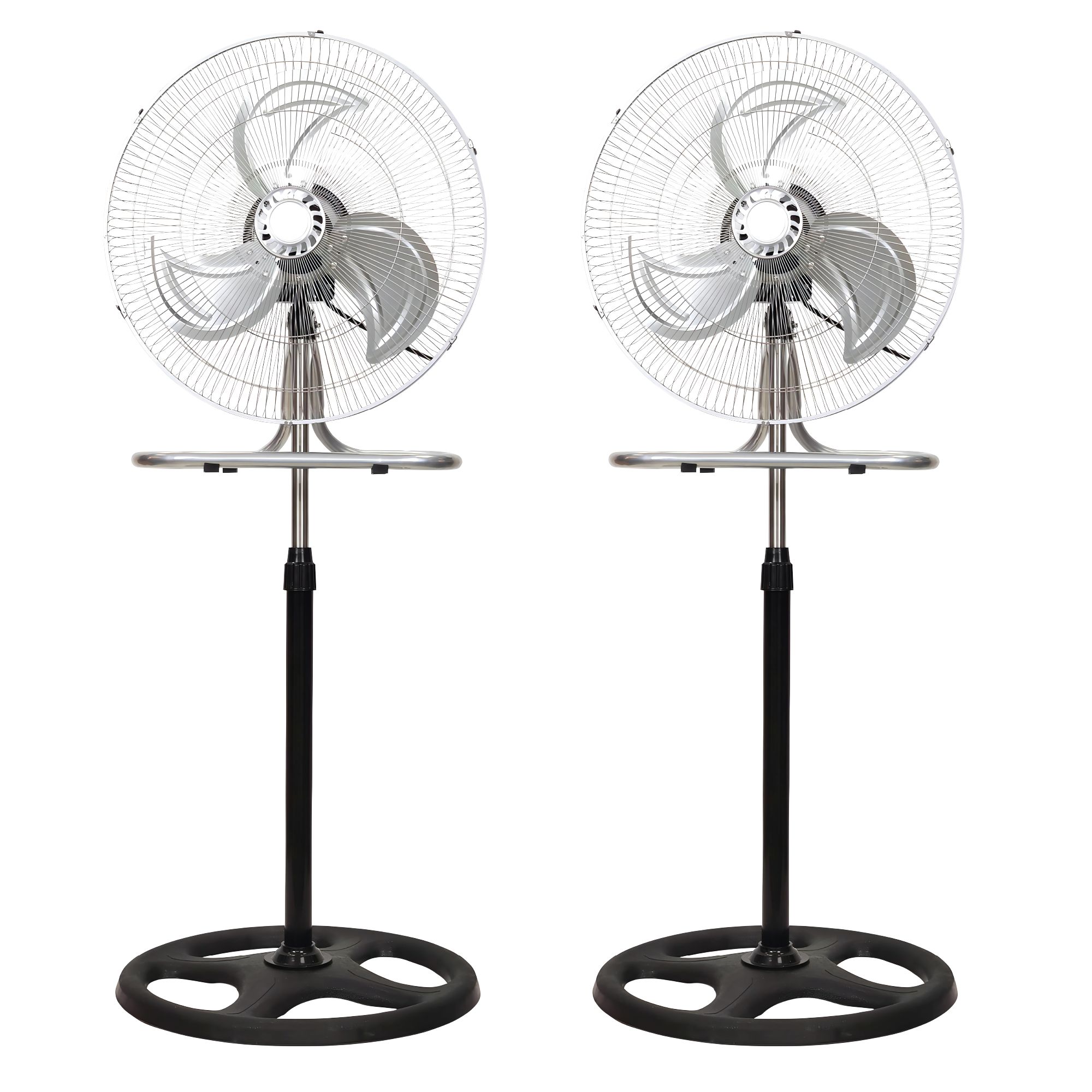 Set De 2 Ventiladores Sky Care 3 En 1 De 18''